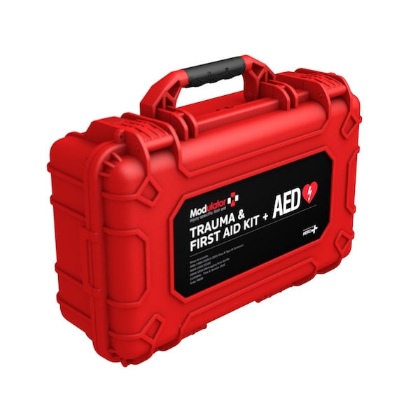 Modulator Trauma Kit Without Aed - Xl Rugged Hard Case